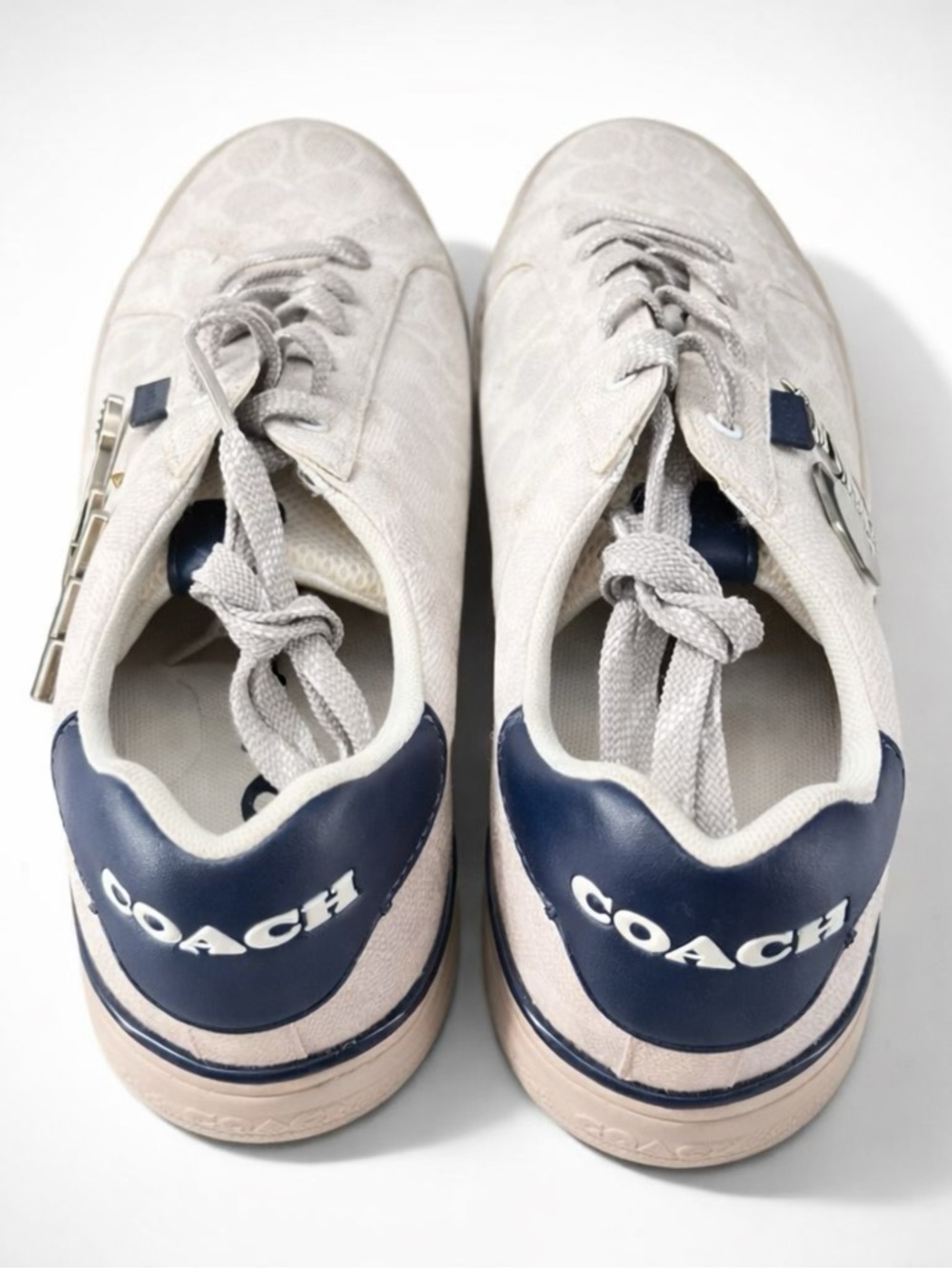 Coach Lowline Signature Low Top Chalk Cobalt 11D (M) - Picture 4 of 7
